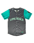 Long Beach Coast Grey Pinstripe Jersey