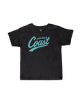 Long Beach Coast Logo Toddler Black T-Shirt