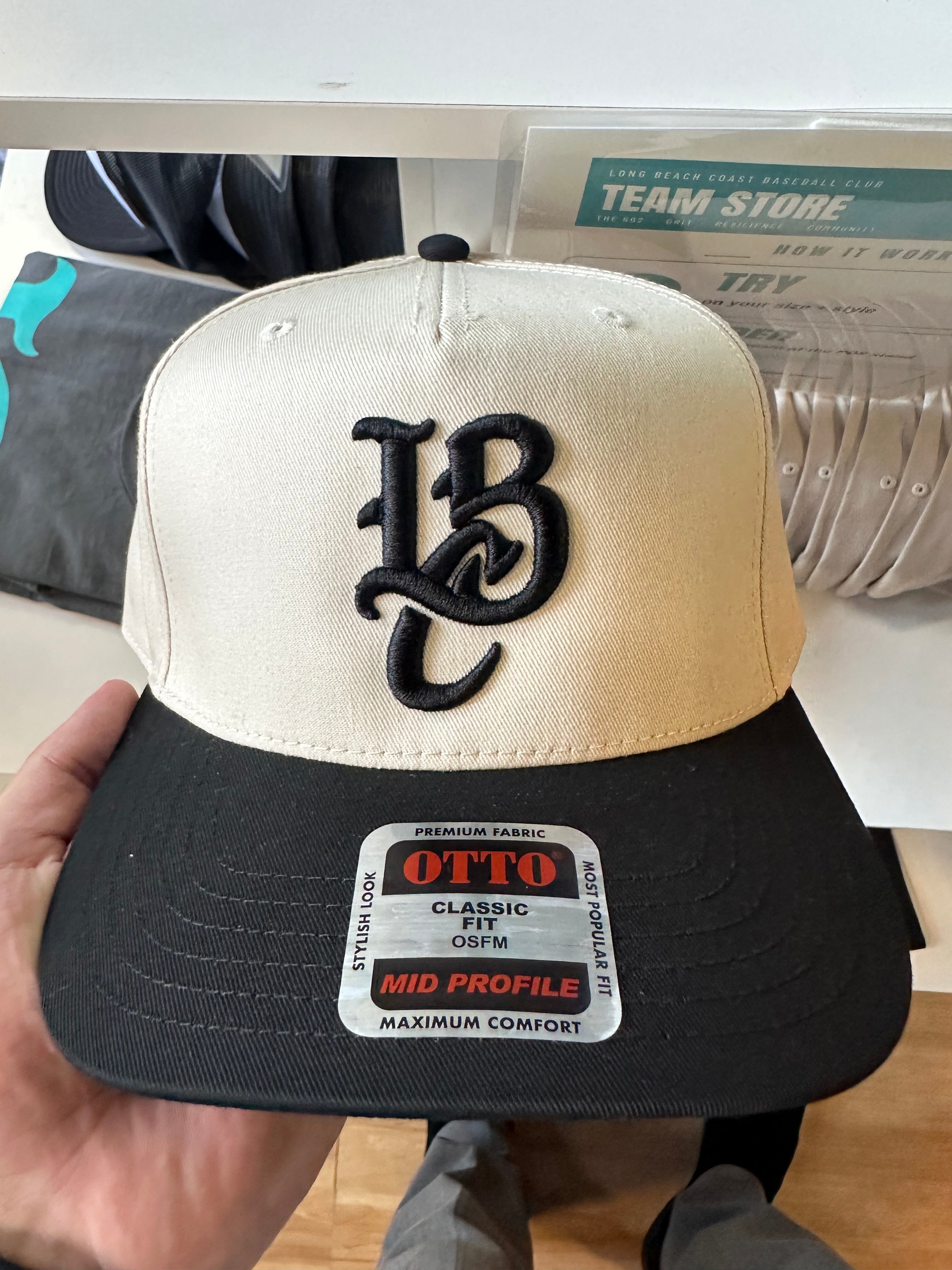 White & Black LBC Snapback