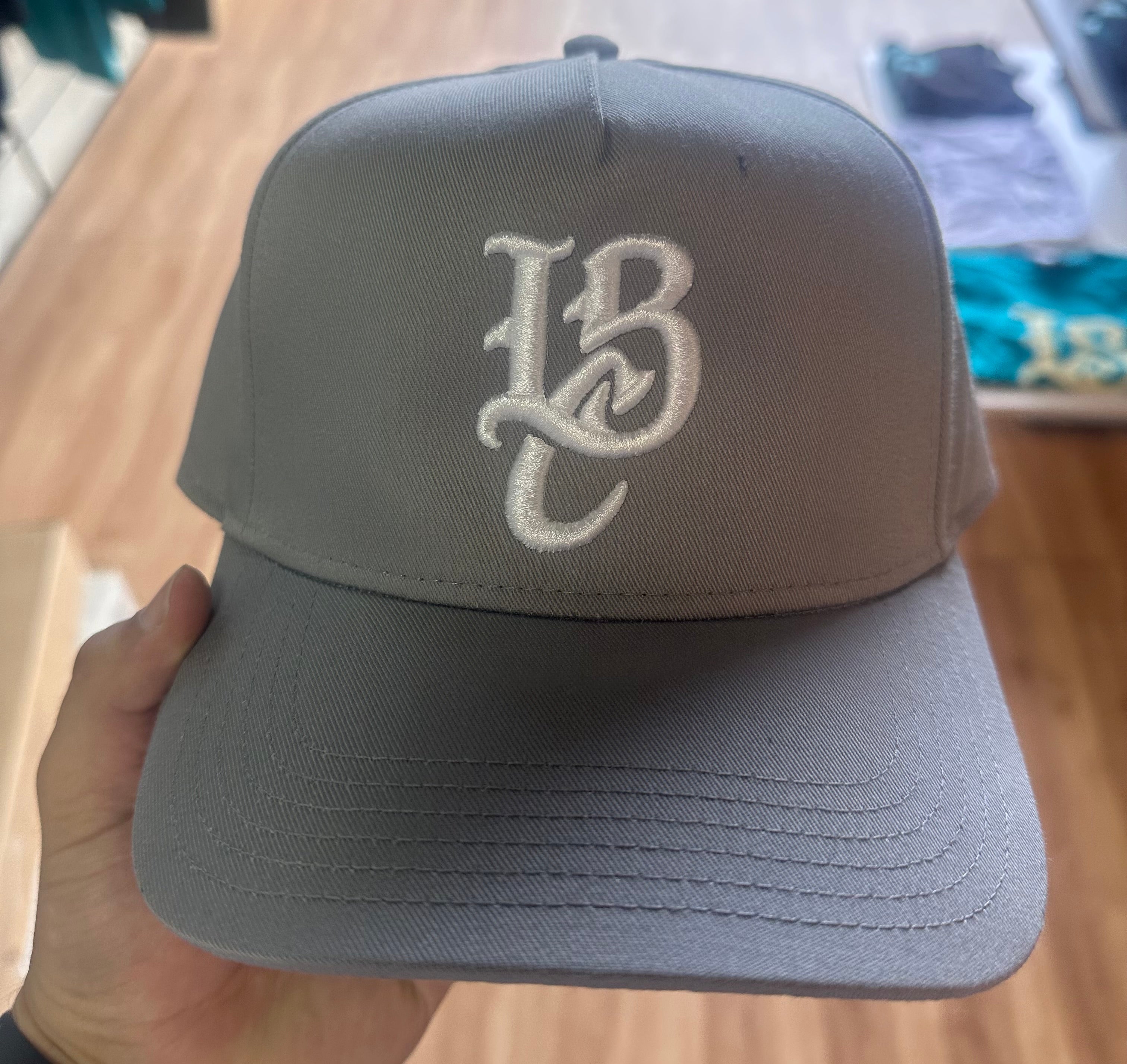 LBC Grey Snapback Hat