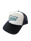 Coast Script Trucker Hat