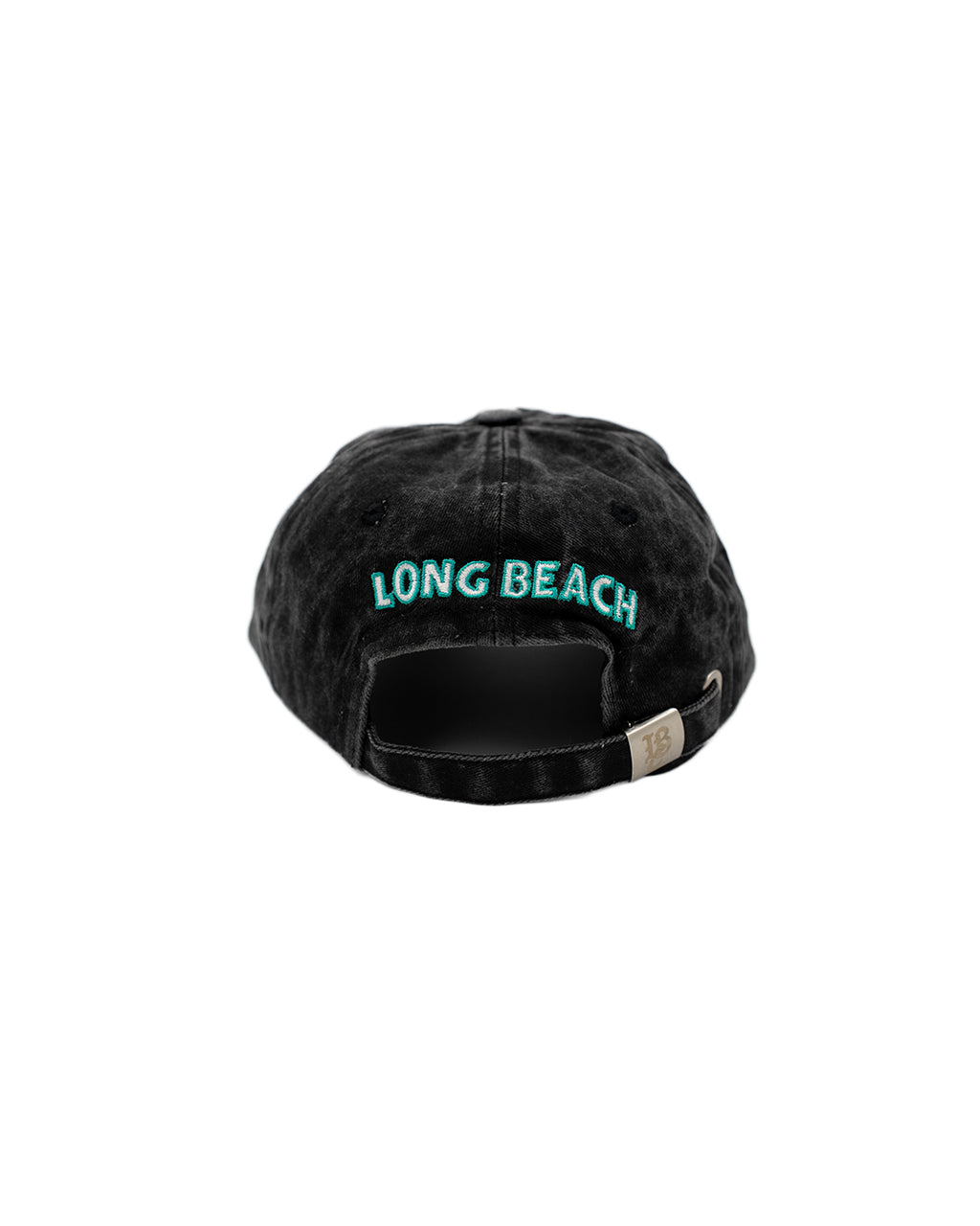 LBC Logo Black Denim Unstructured Dad Hat