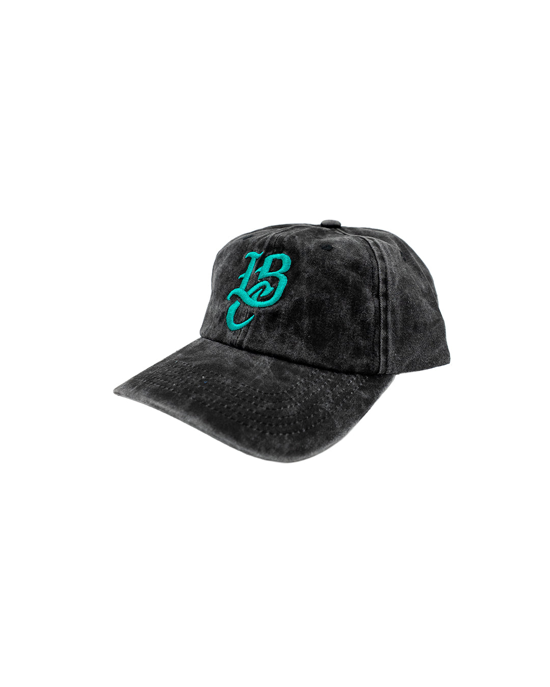 LBC Logo Black Denim Unstructured Dad Hat