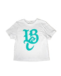LBC Logo Women's White Boxy T-Shirt