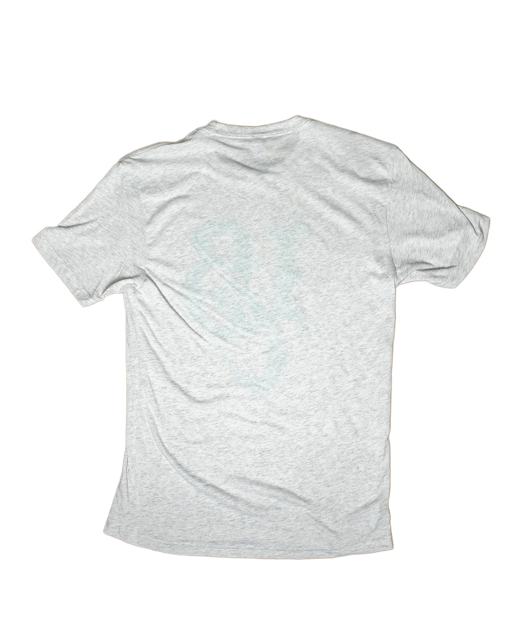 LBC Logo Adult Heather White Tri-Blend T-shirt