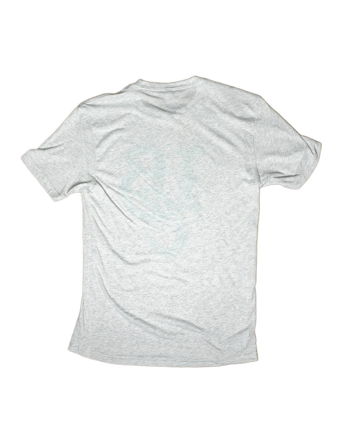 LBC Logo Adult Heather White Tri-Blend T-shirt