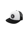 Long Beach Regulators "R" Chain White & Black Foam Trucker Snapback Hat