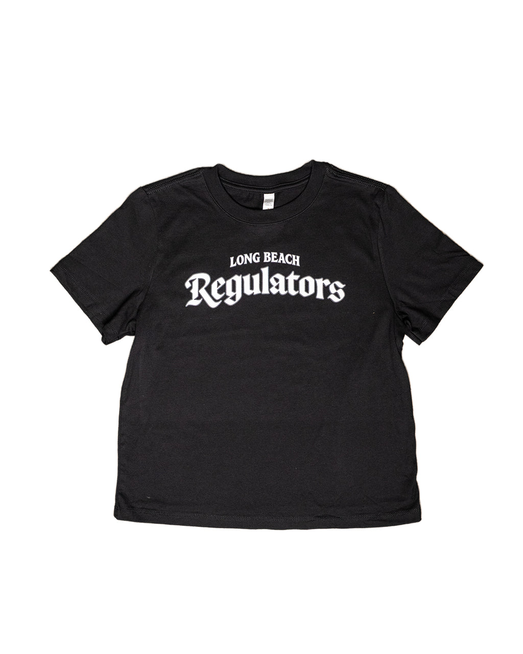 Long Beach Regulators Women's Black Boxy T-Shirt