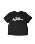 Long Beach Regulators Women's Black Boxy T-Shirt