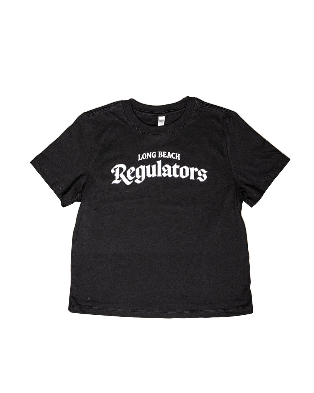 Long Beach Regulators Women's Black Boxy T-Shirt