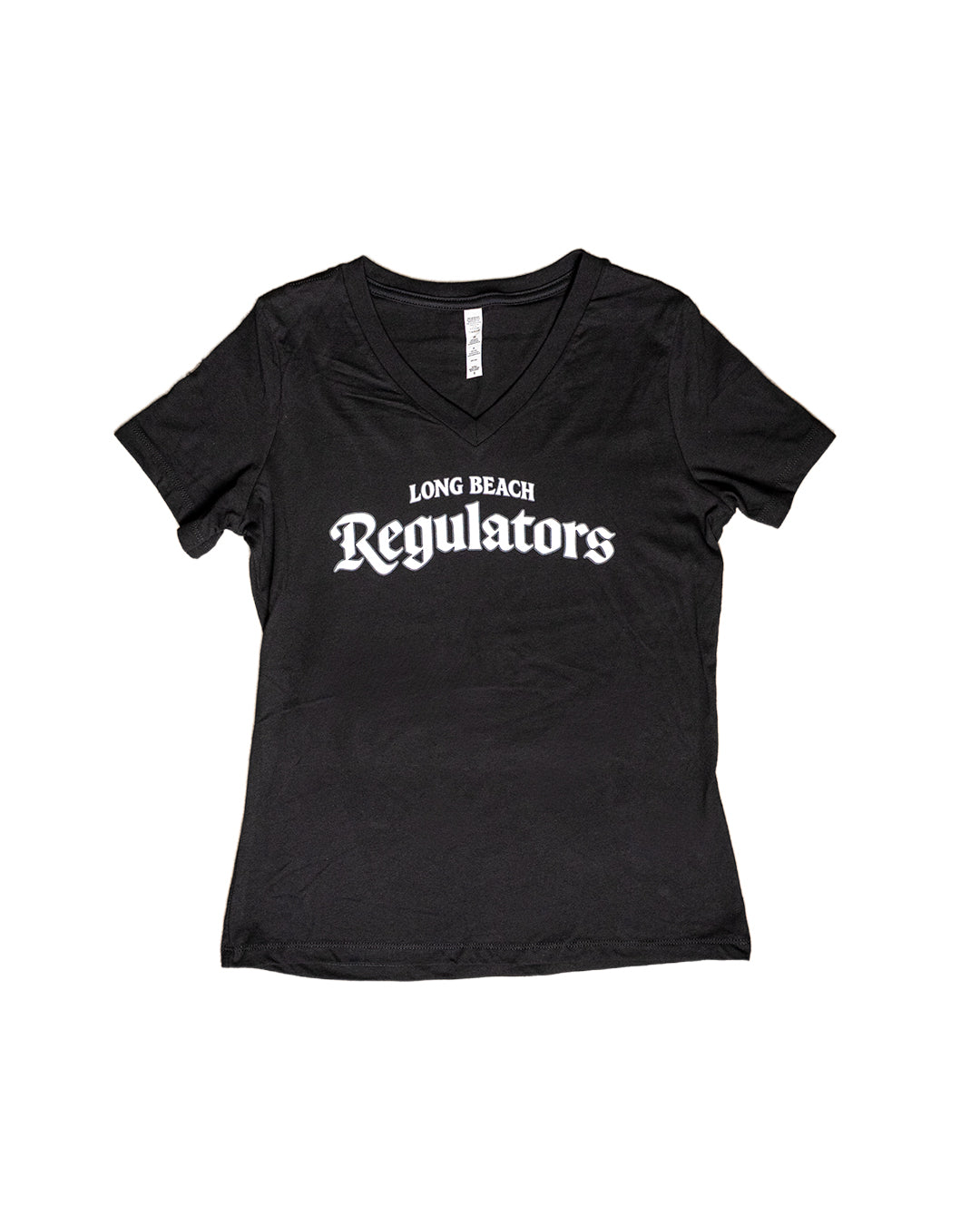 Regulators Women's Black V-neck Shirt