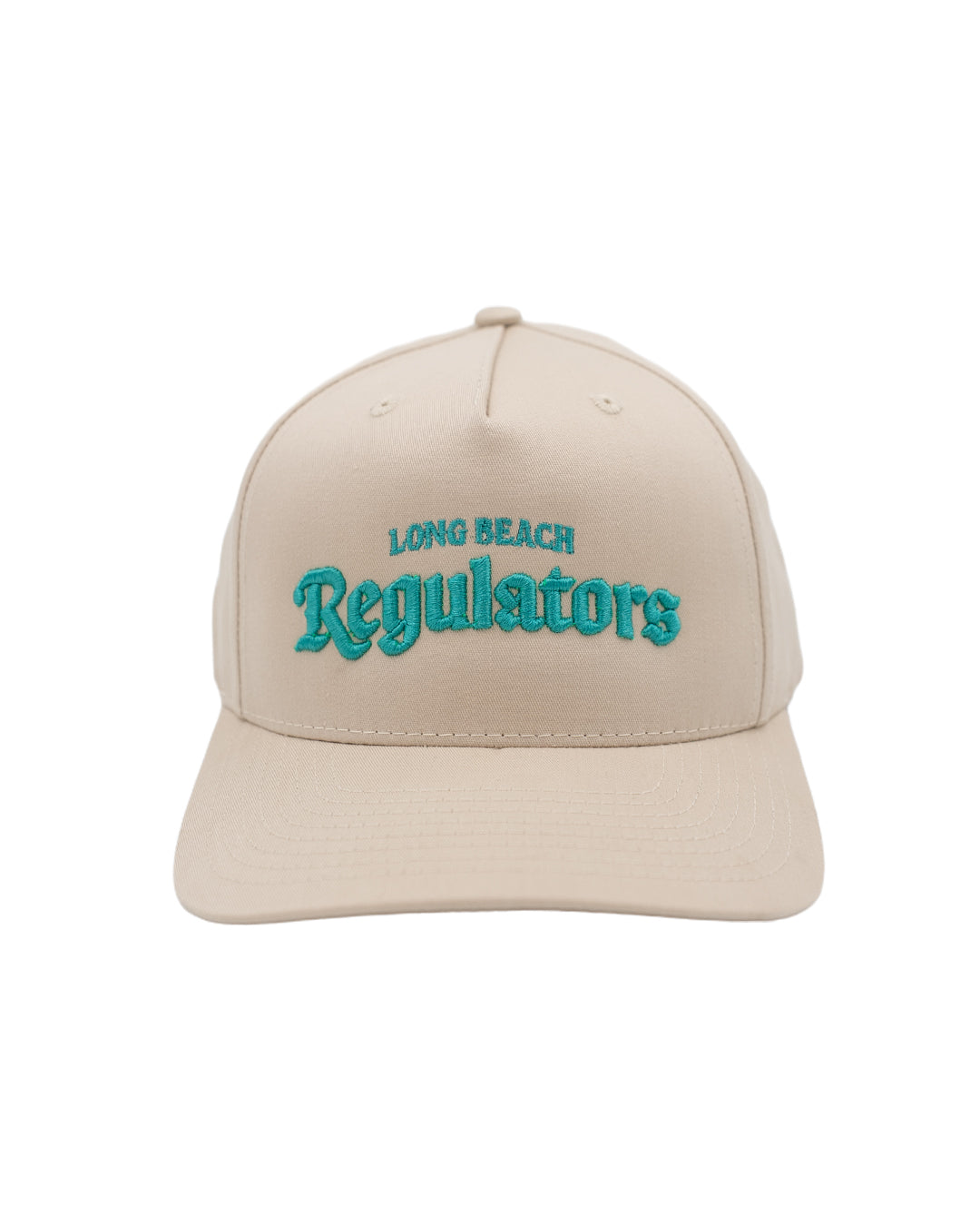 Long Beach Regulators Cream Snapback Hat