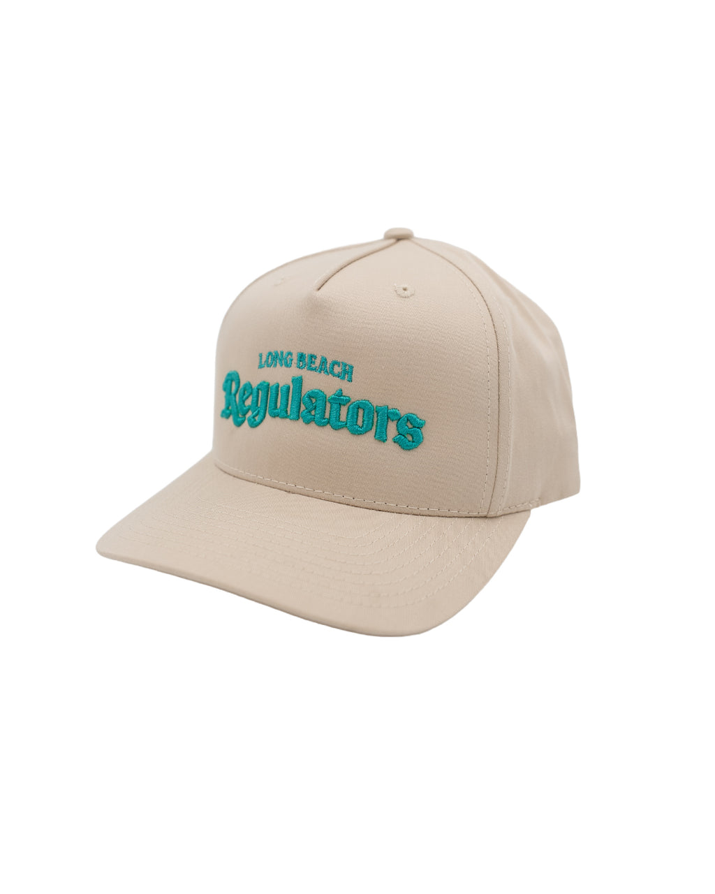 Long Beach Regulators Cream Snapback Hat