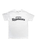 Long Beach Regulators Logo Adult White T-shirt