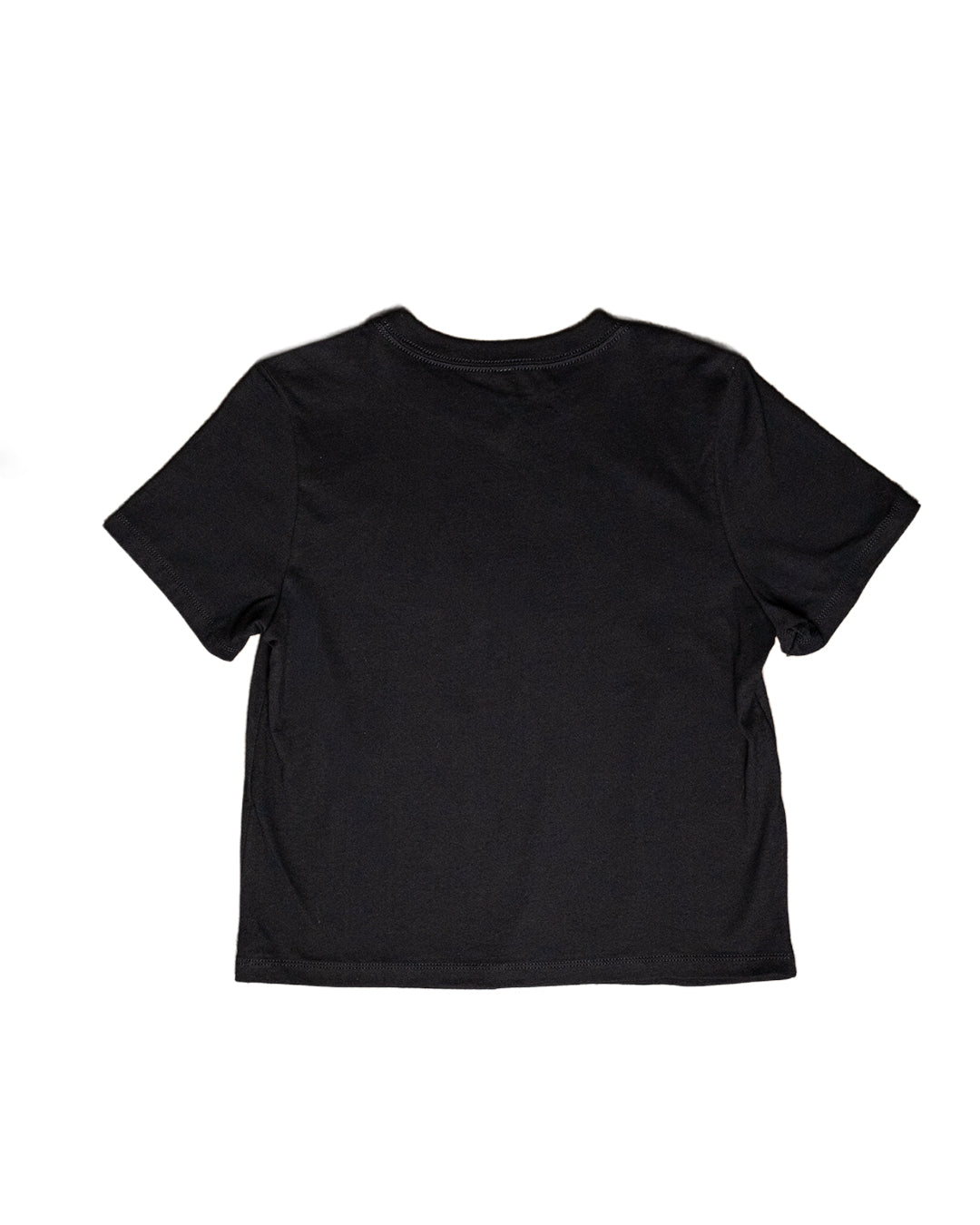 Long Beach Coast Logo Women's Black Boxy T-Shirt